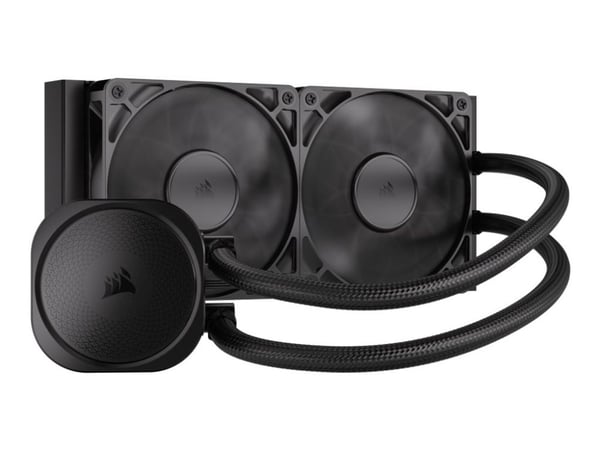 CORSAIR Nautilus 240 RS - Kylsystem med vätska till processorn - Elementstorlek: 240 mm - (för: LGA1851, LGA1700, AM5, AM4) - koppar - 120 mm