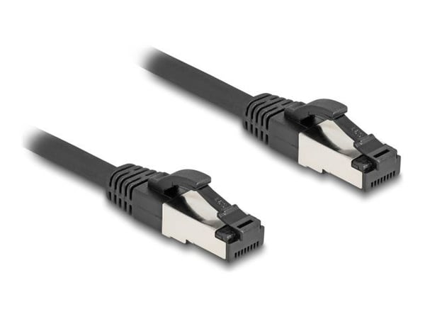Delock RJ45 verkkokaapeli Cat.8.1 S/FTP 2 m jopa 40 Gbps musta
