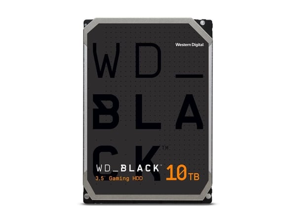 WD_BLACK WD102FZBX - Harddisk - 10 TB - gaming - intern - 3.5" - SATA 6Gb/s - 7200 rpm - buffer: 512 MB