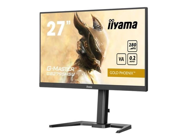 iiyama G-MASTER Gold Phoenix GB2795HSU-B1 - LED-skjerm - 27" - 1920 x 1080 Full HD (1080p) @ 280 Hz - VA - 300 cd/m² - 4000:1 - HDR10 - 0.2 ms - HD...