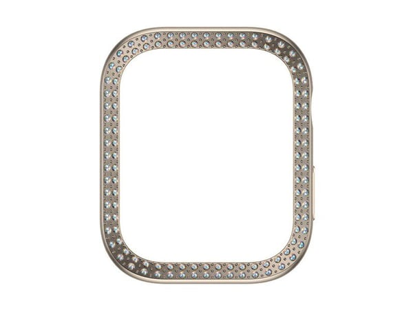 SAFE. by PanzerGlass - Støtfanger for smartarmåndsur - 46mm - polykarbonat - bling-gull - for Apple Watch Series 10 (GPS + Cellular) (46 mm), Serie...