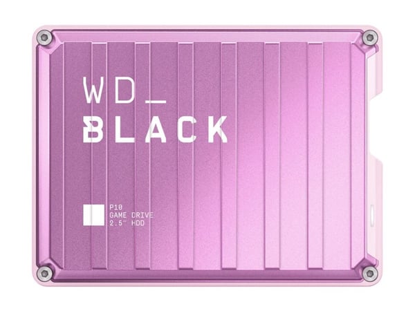 WD_BLACK P10 Game Drive WDBA2W0020BPK - Harddisk - 2 TB - ekstern (bærbar) - 2.5" - USB 3.2 Gen 1 - rosa