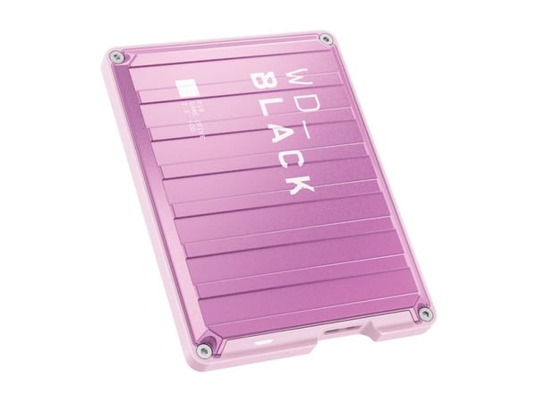 WD_BLACK P10 Game Drive WDBA2W0020BPK - Harddisk - 2 TB - ekstern (bærbar) - 2.5" - USB 3.2 Gen 1 - rosa