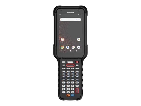 Honeywell CK67 - Handdator - ruggad - Android 14 - 128 GB UFS - 4.3" färg (480 x 800) - bakre kamera + främre kamera - streckkodsläsare - (2D-image...