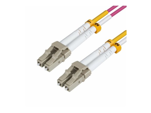 MicroConnect - Verkkokaapeli - LC/UPC monimuotokaapeli (uros) LC/UPC monimuotokaapeliin (uros) - 25 m. - valokuitu - 50 / 125 my - OM4 - halogeenit...