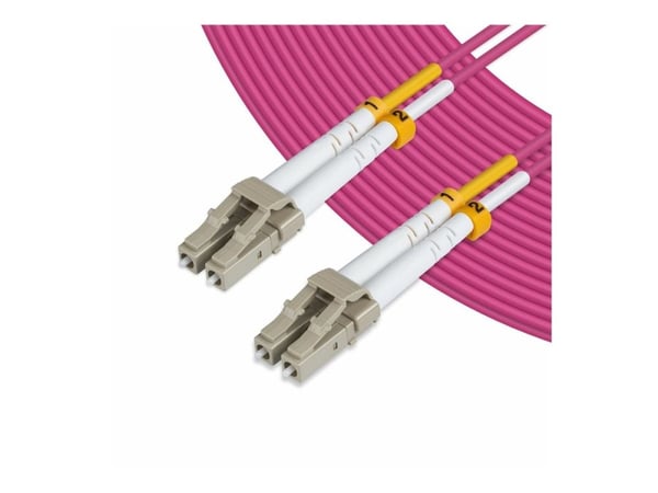 MicroConnect - Verkkokaapeli - LC/UPC monimuotokaapeli (uros) LC/UPC monimuotokaapeliin (uros) - 25 m. - valokuitu - 50 / 125 my - OM4 - halogeenit...