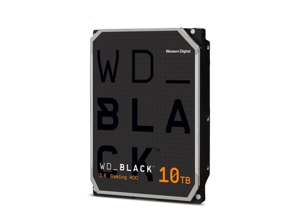 WD_BLACK WD102FZBX - Hårddisk - 10 TB - gaming - inbyggd - 3.5" - SATA 6Gb/s - 7200 rpm - buffert: 512 MB