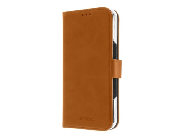 Insmat 650-3292, Avattava kotelo, Apple, iPhone 16, 15,5 cm (6.1"), Ruskea