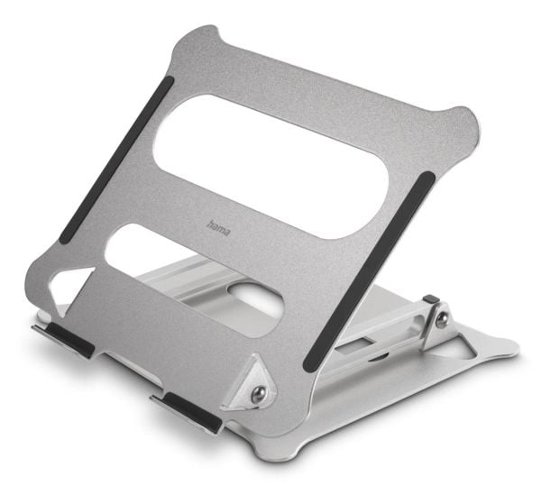 Hama Alu, PC-stativ, Sølv, Aluminium, 25,4 cm (10"), 39,6 cm (15.6"), 254 - 396,2 mm (10 - 15.6")