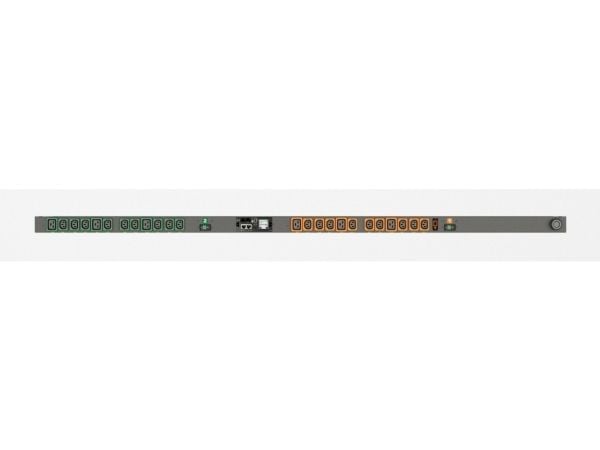 Geist Switched Outlet Level Monitoring MGU5MGB1-24PH63-3PS6B2A10-S - Strømfordelerenhet (kan monteres i rack) - AC 230 V - 7.3 kW - enkeltfase - Et...