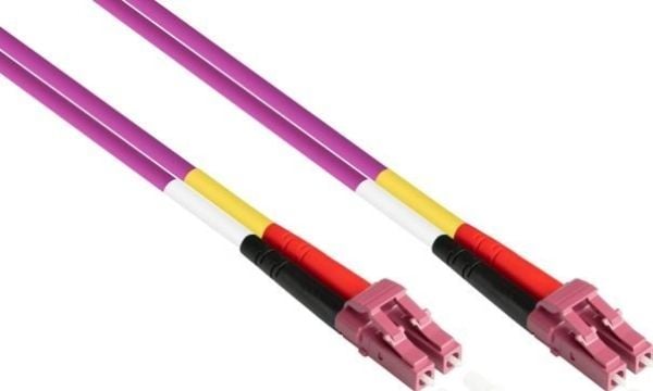 Alcasa Kabelmeister LDM4-LC-050 kabel InfiniBand/fiber 5 m LC/UPC fiolett