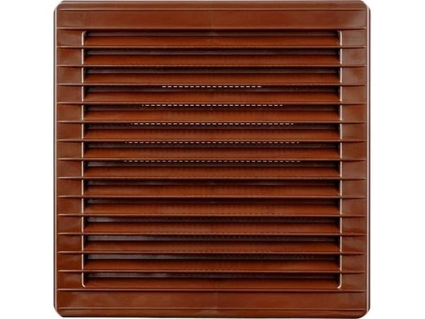 airRoxy fyrkantigt ventilationsgaller brunt 150 airRoxy