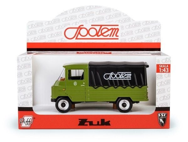 Model Beetle Społem 1:43 green K-604 16047 Model Beetle Społem 1:43 green K-604 16047