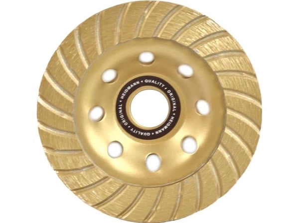 Geko turbo slippkiva för betong, Ø125 x 22,23 mm (Heidmann(50))