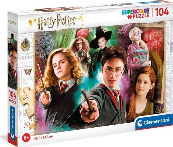 Clementoni Puslespil Harry Potter, 104 brikker (Super)