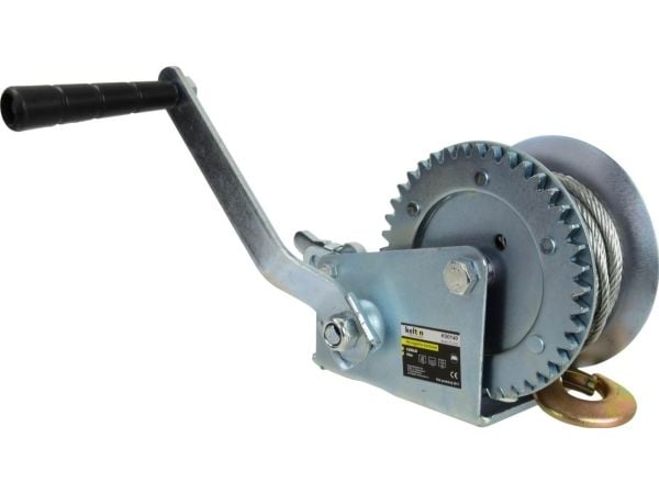 Geko Crank vinsj 1200LBS/545kg 10m