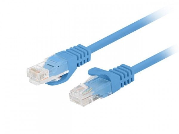 PATCHCORD CAT.6 UTP 2M SININEN FLUKE LÄPÄISSYT LANBERG 10-PACK 10-PACK