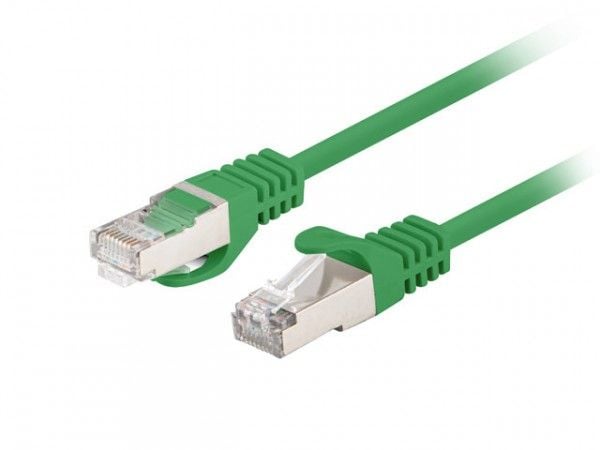 Lanberg PATCHCORD CAT.6 FTP 0.25M VIHREÄ FLUKE PASSED LANBERG 10-PACK
