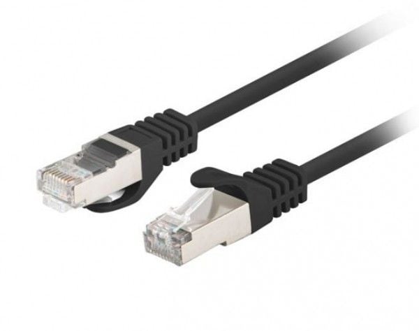 Lanberg - Koblingskabel - RJ-45 (hann) til RJ-45 (hann) - 5.7 mm - foliebelagt uskjermet tvinnet kabelpar (F/UTP) - CAT 6 - formstøpt, uten hindrin...