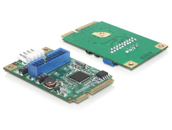 DeLOCK 95234, Mini PCI Express, USB 3.2 Gen 1 (3.1 Gen 1), Windows 7 Home Basic, Windows 7 Home Basic x64, Windows 7 Home Premium, Windows 7 Home P...