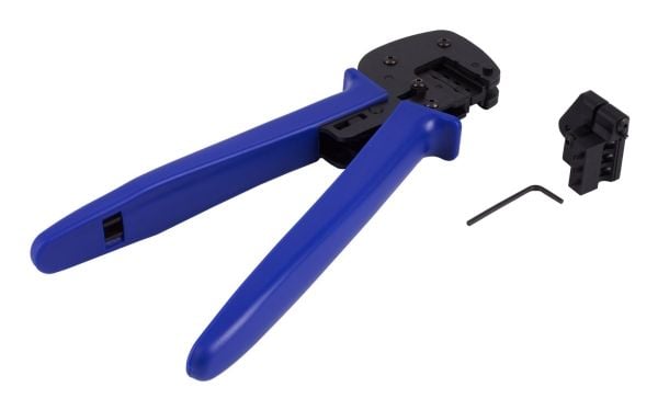 shiverpeaks ®-PV4 Crimpzange, Pro, 2,5/4/6mm², 26-10AWG, blå (BS02-22002)