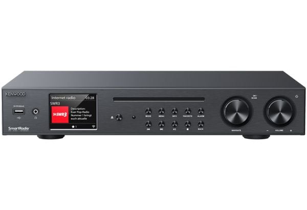 Kenwood KR-W8000SCD-B, 30 W, Stereo, 3,5 mm, RCA, Koblet med ledninger (ikke trådløs), A2DP, AVRCP