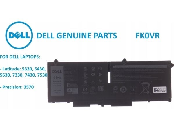 Dell - Batteri til bærbar PC - litiumion