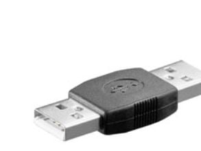 Delock - USB-hann-hunnveksler - USB (hann) til USB (hann) - svart