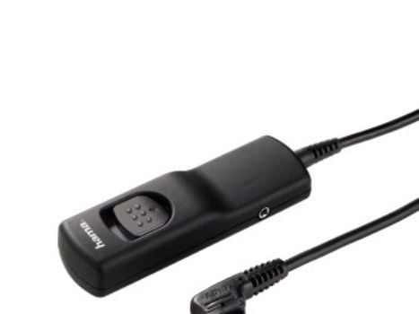 Hama Remote Control Release So-1, Digitalt kamera, Koblet med ledninger (ikke trådløs), Sort