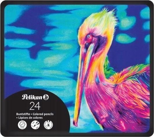 Pelikan 701402, Monivärinen, 24 kpl