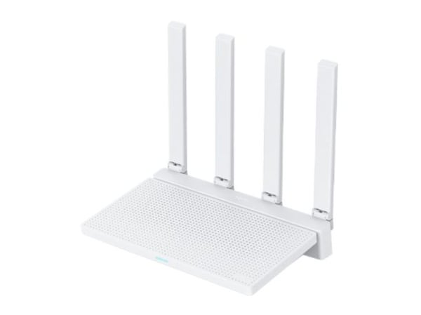 Xiaomi AX3000T - Trådløs ruter 4-portssvitsj - 1GbE - WAN-porter: 4 - Wi-Fi 6 - Dobbeltbånd