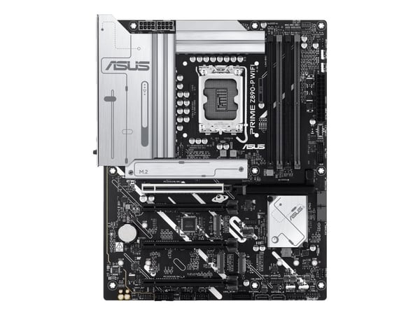 ASUS PRIME Z890-P WIFI - Hovedkort - ATX - LGA1851-sokkel - Z890 Chipset - USB4, USB 3.2 Gen 2, USB 3.2 Gen 1, USB-C 3.2 Gen 1 - Wi-Fi 7, Bluetooth...
