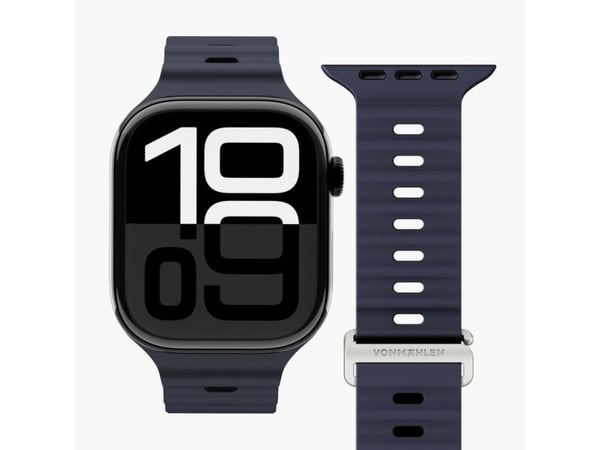Vonmählen Wave Armbånd 2 for Apple Watch 38 40 41 mm mørkeblå (AWS00117)