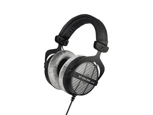 beyerdynamic DT 990 PRO – Kuulokkeet – täysikokoiset – langalliset – 3,5 mm:n liitin – hopeanharmaa