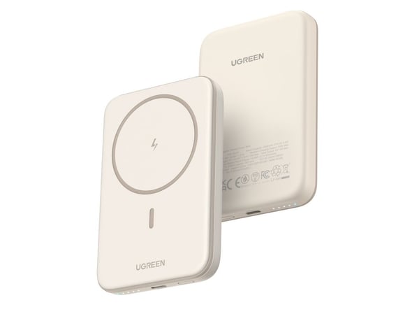 Ugreen 25207, 5000 mAh, Langaton lataaminen, 3,7 V, musta