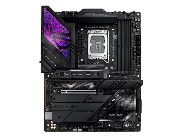 ASUS ROG STRIX Z890-E GAMING WIFI - Hovedkort - ATX - LGA1851-sokkel - Z890 Chipset - USB-C 3.2 Gen 2x2, USB 3.2 Gen 1, USB 3.2 Gen 2, USB-C 3.2 Ge...