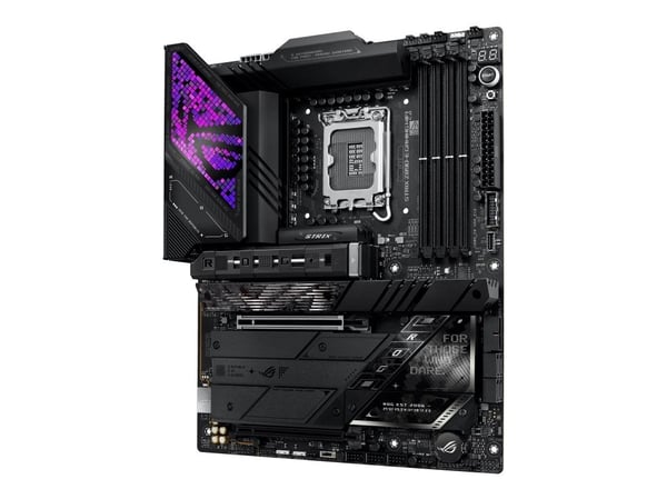 ASUS ROG STRIX Z890-E GAMING WIFI - Hovedkort - ATX - LGA1851-sokkel - Z890 Chipset - USB-C 3.2 Gen 2x2, USB 3.2 Gen 1, USB 3.2 Gen 2, USB-C 3.2 Ge...