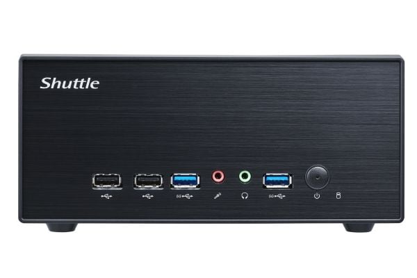 Shuttle XP? slim XH610G2, Työpöytä, PC barebone, Intel H610, LGA 1700, DDR5-SDRAM, PCI Express, Serial ATA III