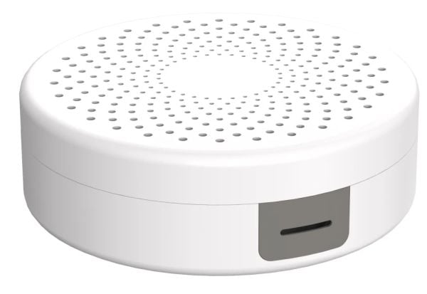 Hama kabelbox rund, väggmontering, integrerad kabelguide, 18,0 x 5,5 cm, vit (00221014)