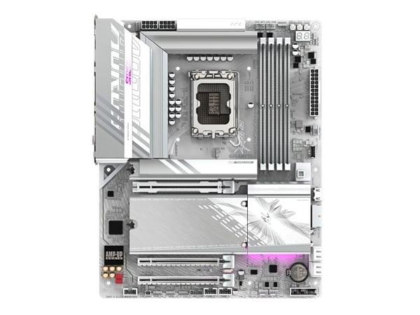 GIGABYTE Z890 AORUS ELITE WIFI7 ICE Motherboard - Supports Intel Core Ultra (Series 2) CPUs, 16+1+2 phases VRM, up to 8800MHz DDR5 (OC), 1xPCIe 5.0...