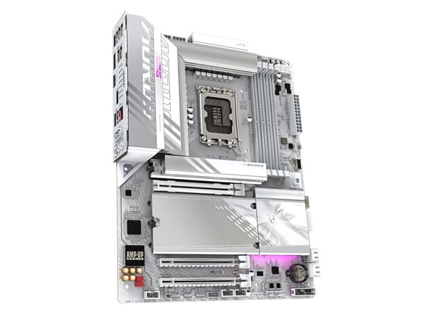 GIGABYTE Z890 AORUS ELITE WIFI7 ICE Motherboard - Supports Intel Core Ultra (Series 2) CPUs, 16+1+2 phases VRM, up to 8800MHz DDR5 (OC), 1xPCIe 5.0...