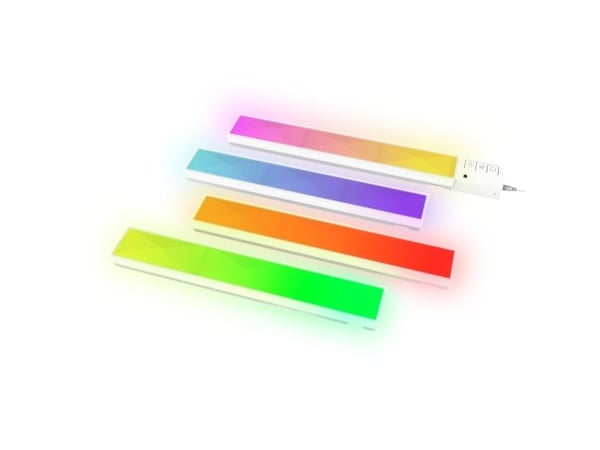 Trust GXT 905 Vybz, rektangulær, vegg, hvit, akrylonitril butadien styren, 18 W, RGB