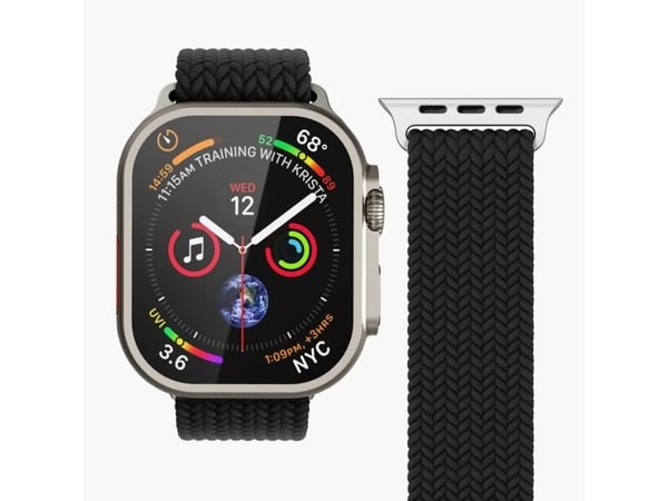 Vonmählen Woven Loop Musta 42 / 44 / 45 / 49 mm