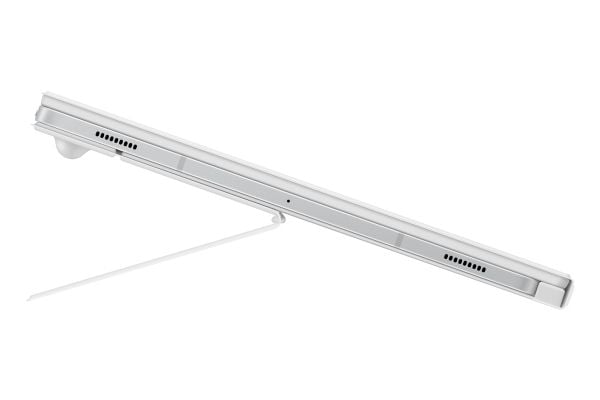 Samsung EF-DX825 - Tastatur og folioveske (bokomslag) - AI-tast - med styreplate - trådløs - POGO pin, Bluetooth - hvit tastatur, hvit boks - for G...