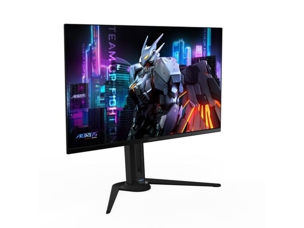 AORUS FO32U - OLED-skjerm - gaming - 32" (31.5" synlig) - 3840 x 2160 UHD @ 165 Hz - 1000 cd/m² - 1500000:1 - DisplayHDR 400 True Black - 0.03 ms -...