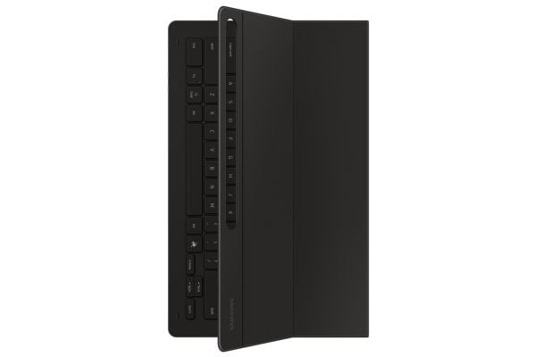 Samsung EF-DX920 - Tastatur og folioveske (bokomslag) - slank, AI-tast - trådløs - POGO pin, Bluetooth - svart tastatur, svart boks - for Galaxy Ta...