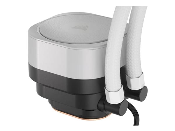 Corsair Nautilus 240 RS ARGB Liquid, All-in-one-nesteenjäähdytin, 2100 RPM, Valkoinen