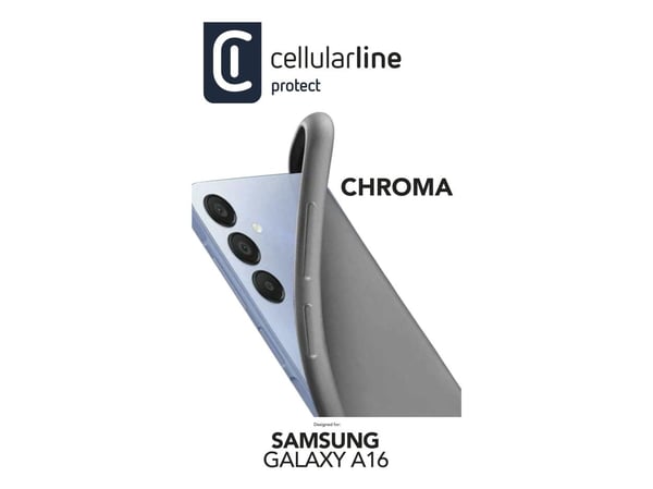 Cellularline 8018080489747, Etui, Samsung, Galaxy A16, 17 cm (6.7"), Svart