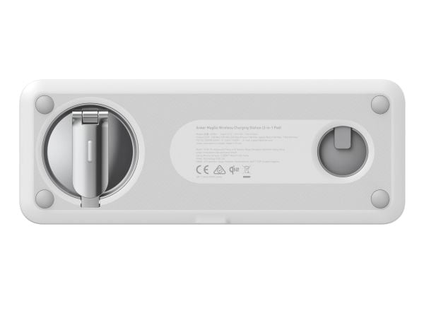 Anker MagGo, Innendørs, USB, Trådløs lading, Hvit