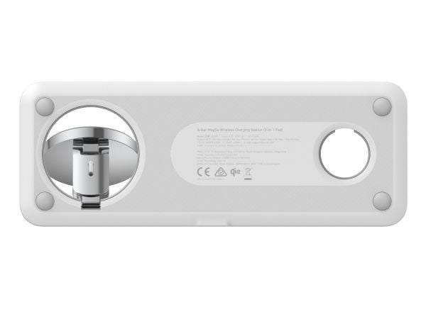 Anker MagGo, Innendørs, USB, Trådløs lading, Hvit